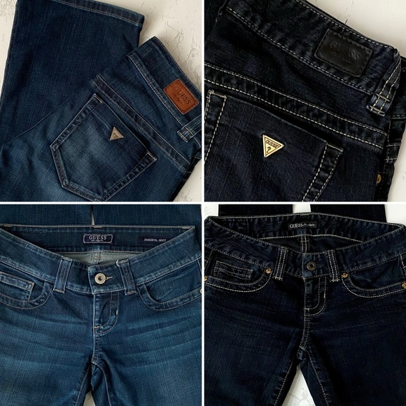 🌸 Guess jeans, 2 pairs, US size 26 - Picture 1 of 9